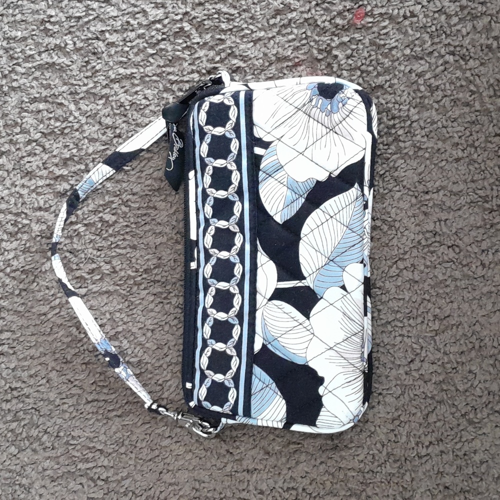 Vera bradley mini quilted wallet/bag